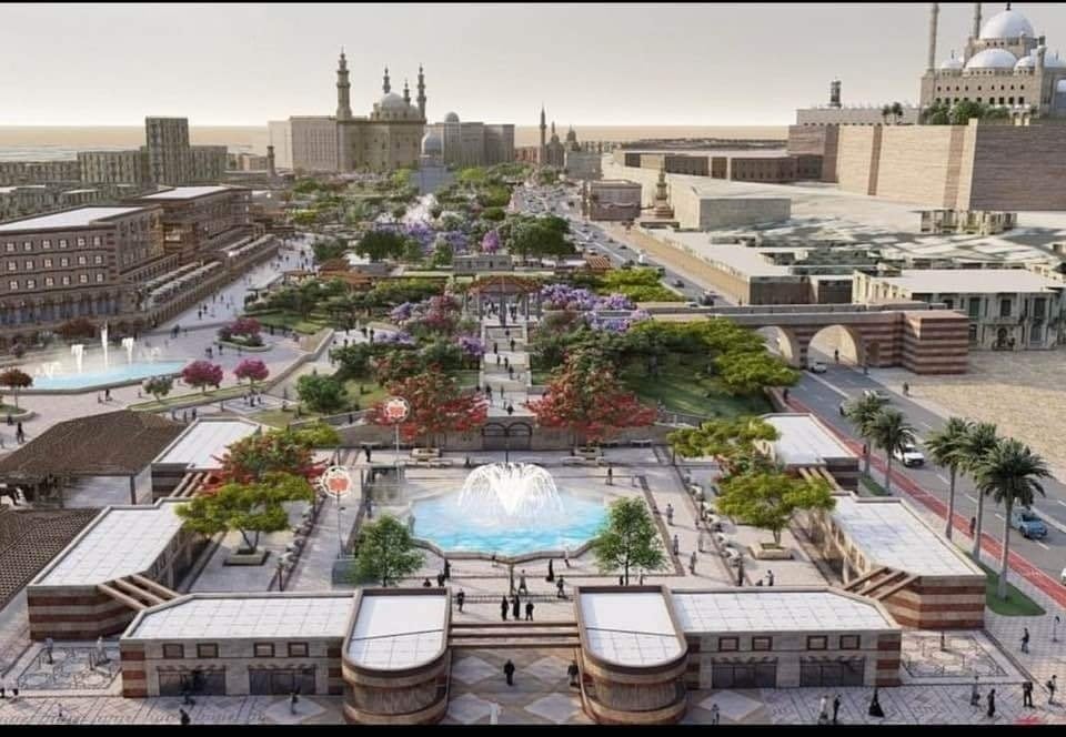 مقترح التطوير لميدان السيدة عائشة