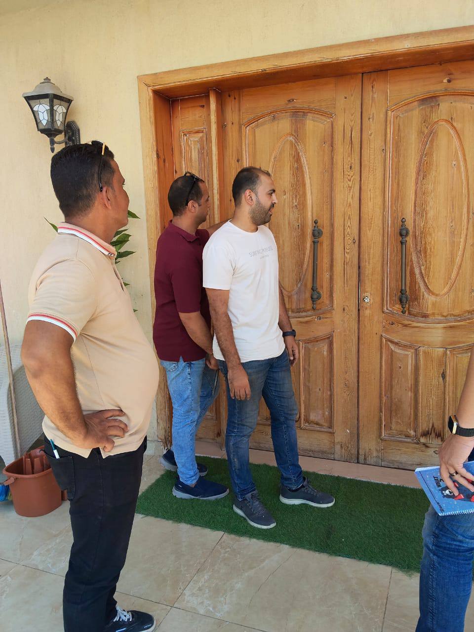 أثناء الحملة على المركز بالعبور أثناء الحملة على المركز بالعبور