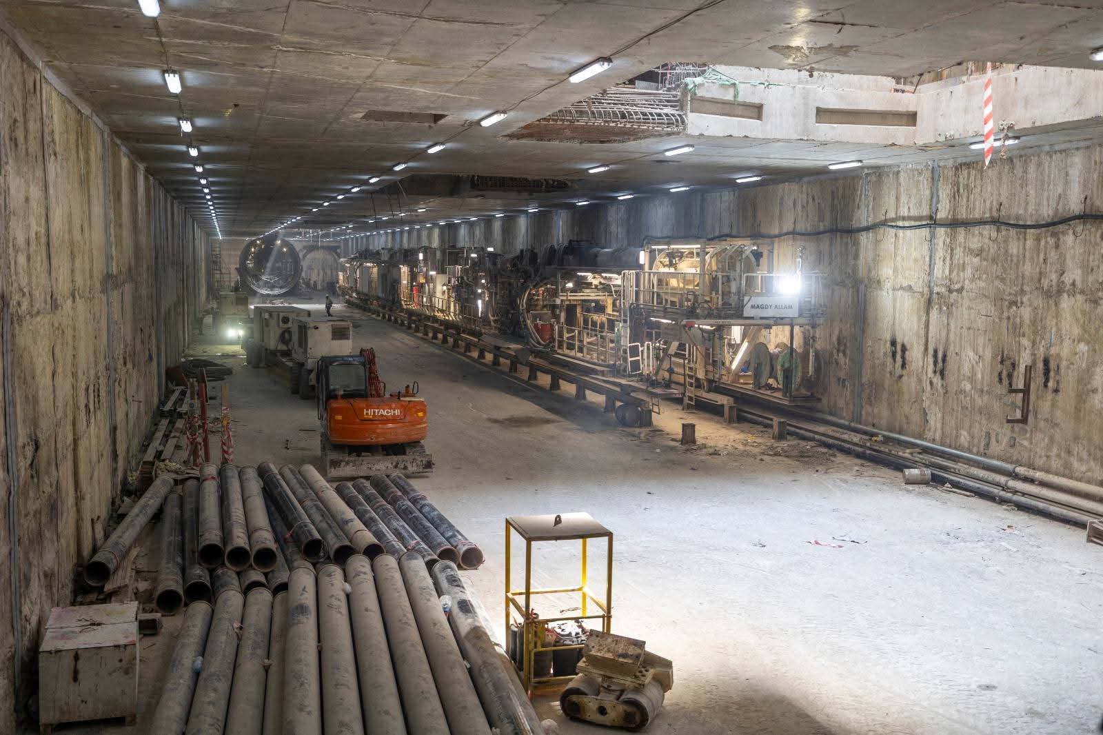 المرحلة الأولى من الخط الرابع لمترو الأنفاق المرحلة الأولى من الخط الرابع لمترو الأنفاق