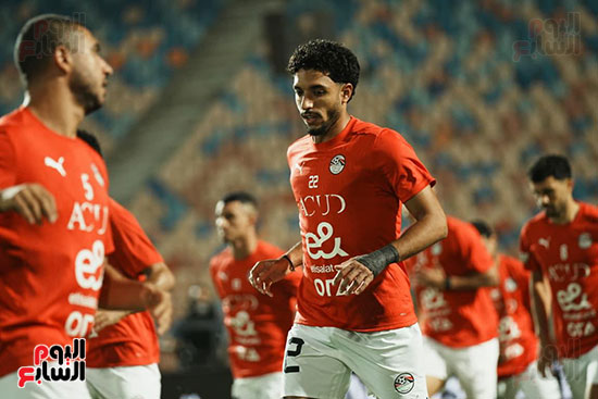 مرموش وربيعة في مران المنتخب مرموش وربيعة في مران المنتخب