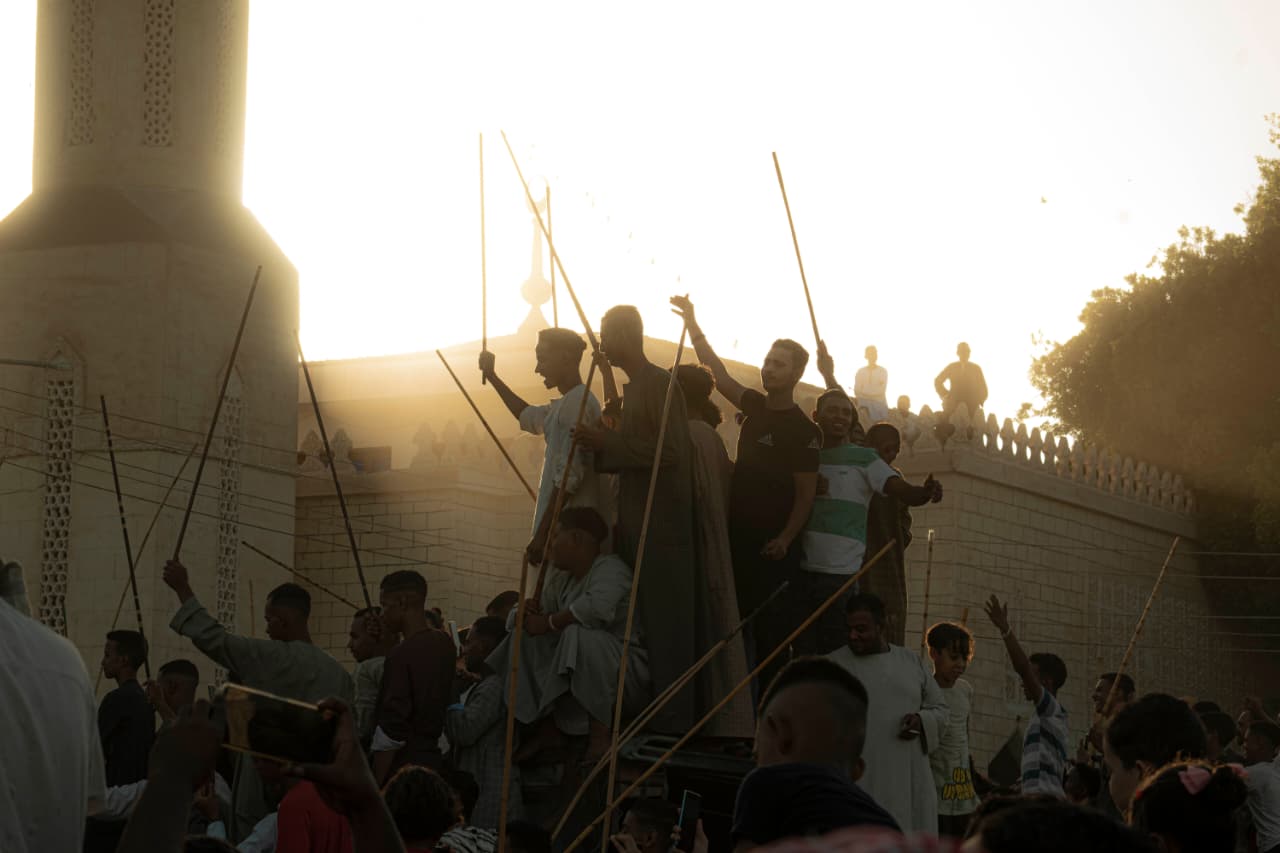 فرحة المولد النبوى شكل تانى فى الأقصر