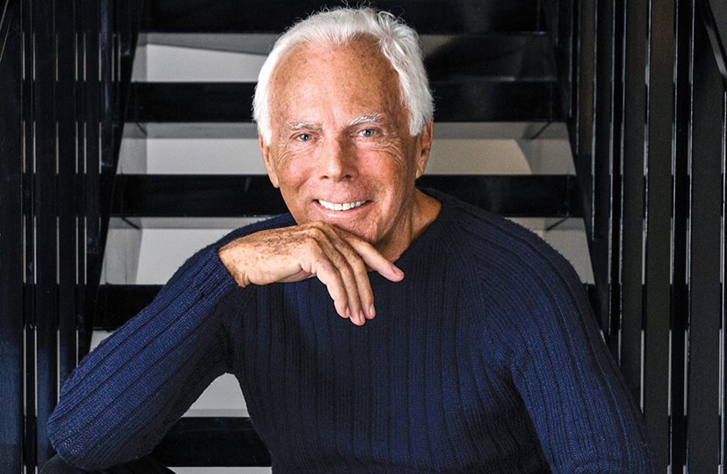 جورجيو أرماني مصمم الأزياء