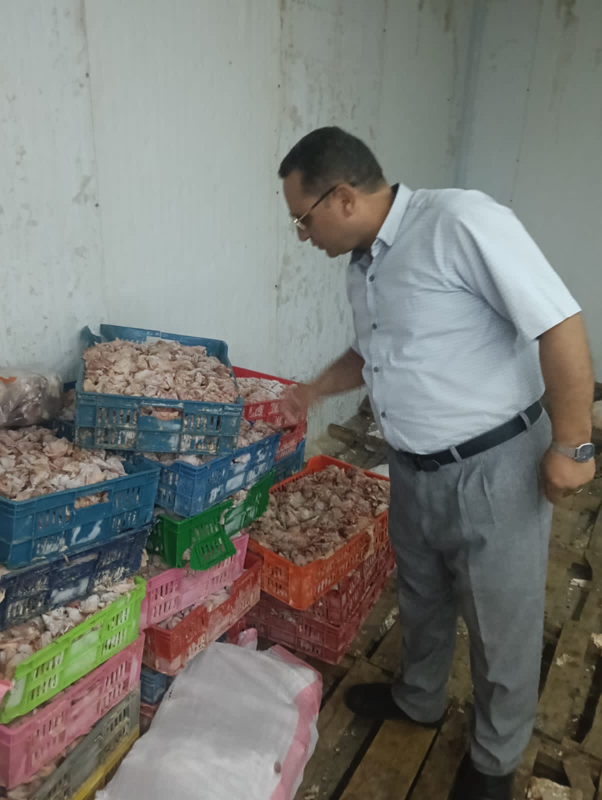 ضبط دواجن ولحوم