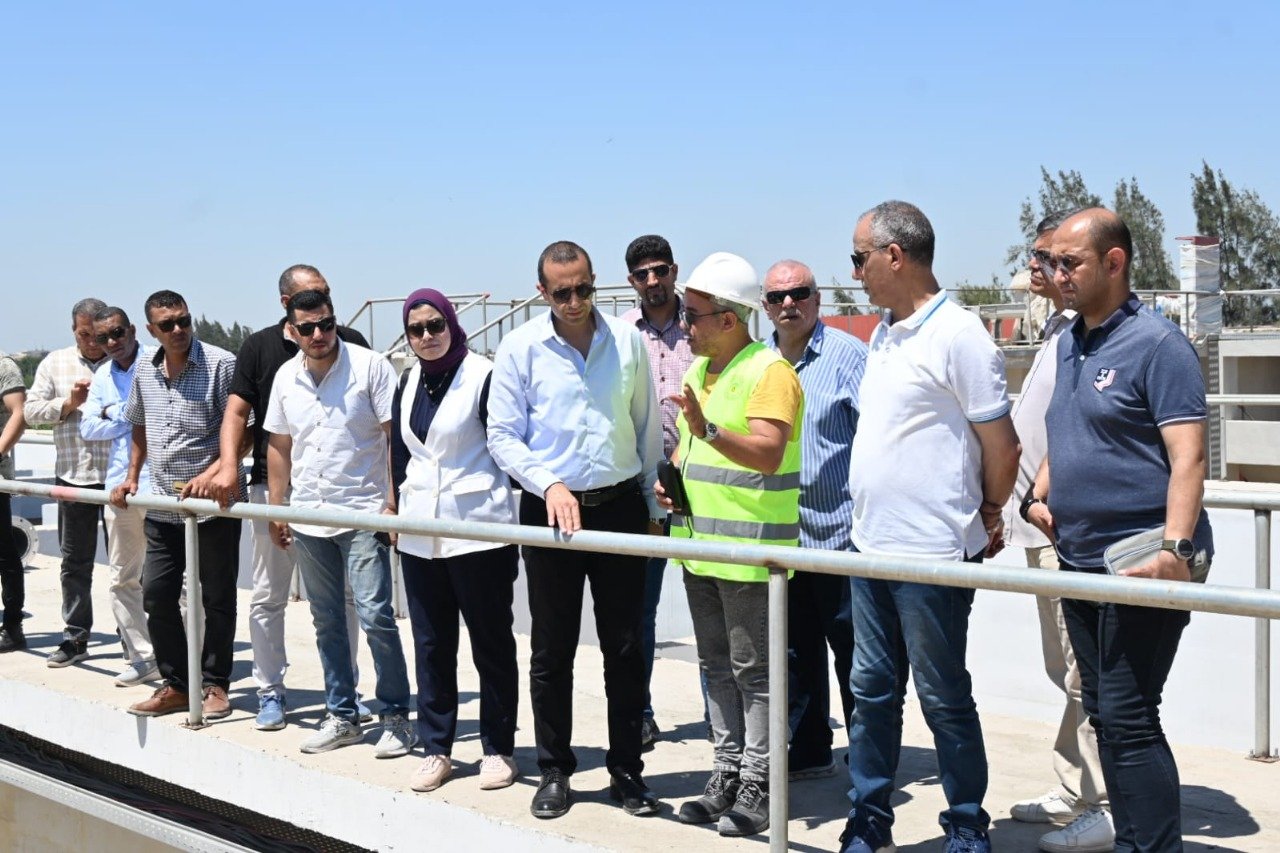 متابعة مكثفة على مشروعات الجديدة بالبحيرة
