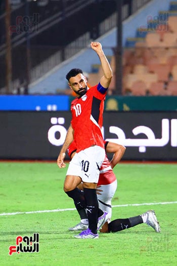 احتفال صلاح بالهدف