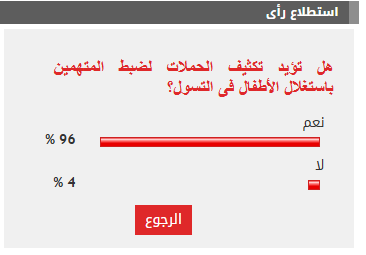 نتيجة الاستطلاع