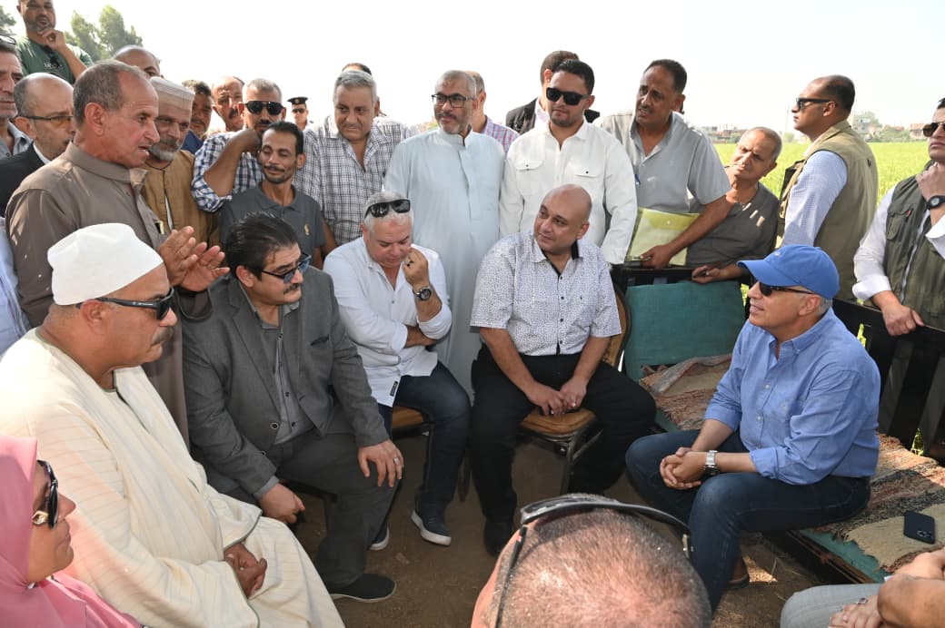 متابعة وزير الرى