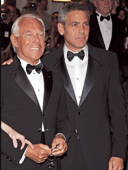 جورجيو مع جورج كلونى