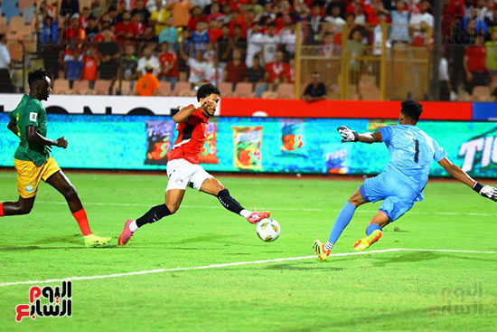 عمر مرموش كاد يسجل للفراعنة