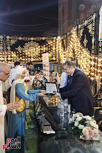 جانب من حفل التكريم فى بنها (3)
