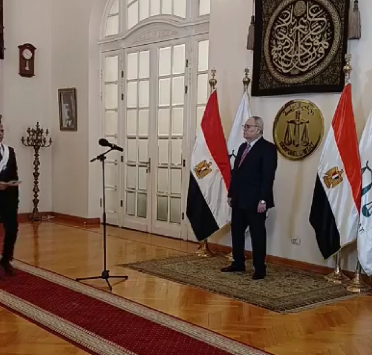 مراسم حلف اليمين للدفعة الجديدة من المندوبين المساعدين بمجلس الدولة (3)
