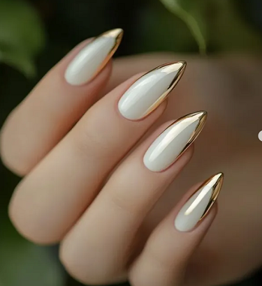 المانيكير الفرنسي الحاد