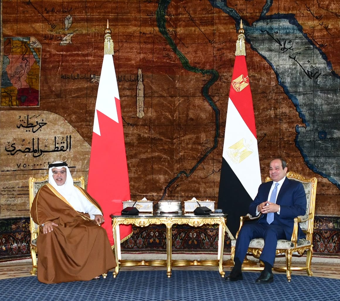 الرئيس السيسى وولي عهد البحرين (1)
