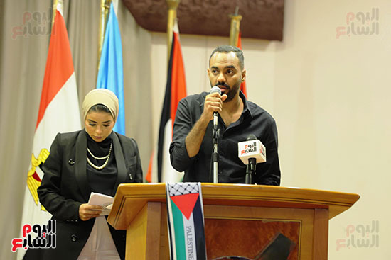 فعالية دعم الأسرى الفلسطينيين بنقابة الصحفيين (20)