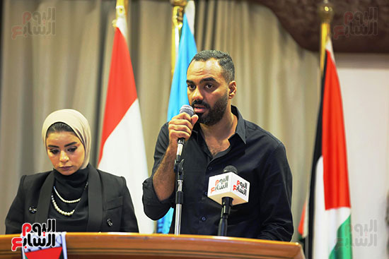 فعالية دعم الأسرى الفلسطينيين بنقابة الصحفيين (14)