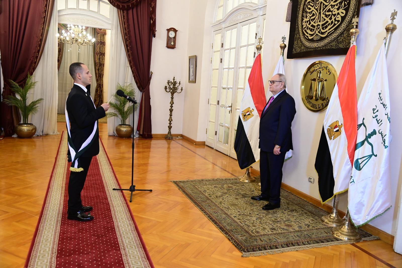 رئيس مجلس الدولة يشهد أداء اليمين للدفعة الجديدة من المندوبين المساعدين (5)