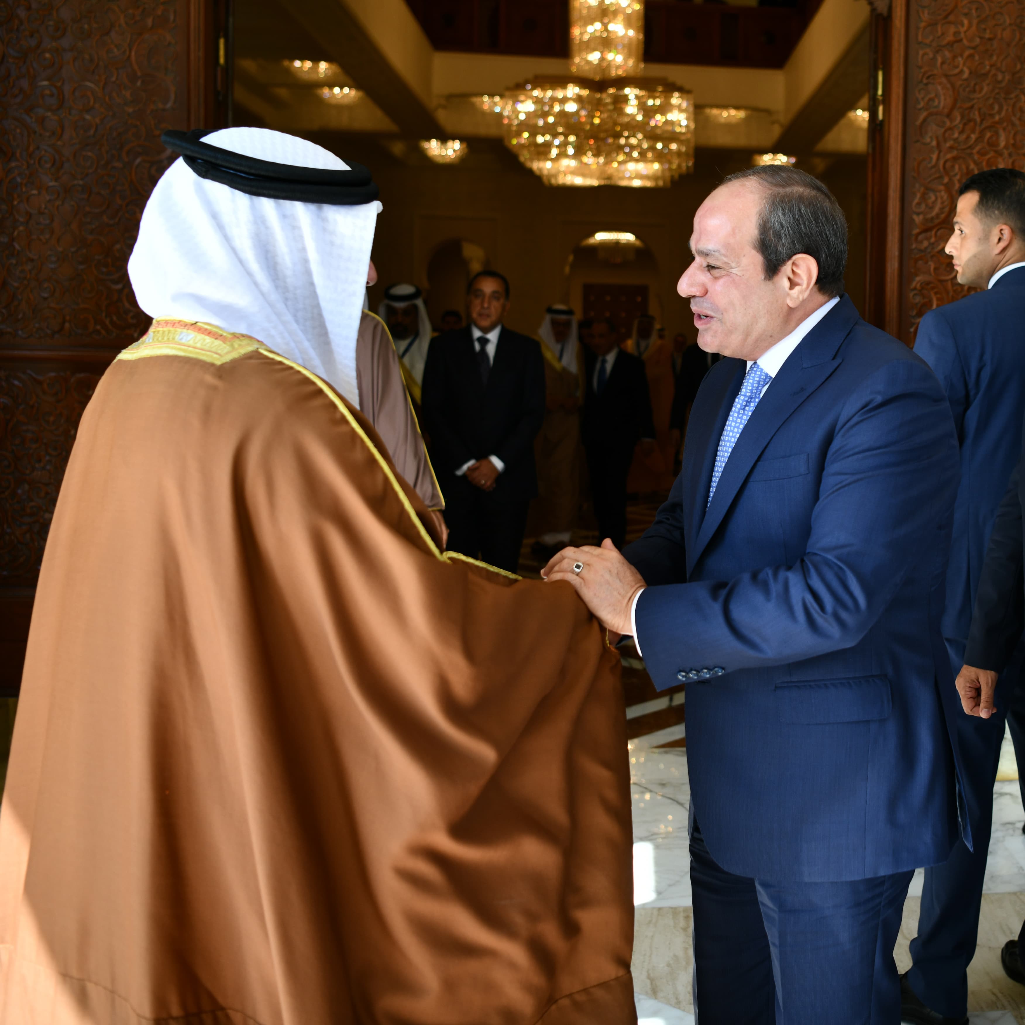 الرئيس السيسى وولي عهد البحرين (2)