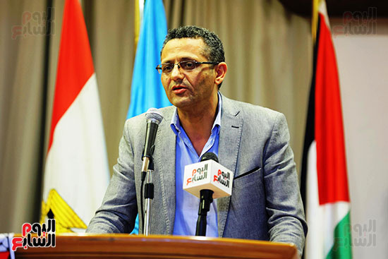 فعالية دعم الأسرى الفلسطينيين بنقابة الصحفيين (23)