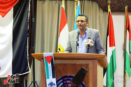 فعالية دعم الأسرى الفلسطينيين بنقابة الصحفيين (19)