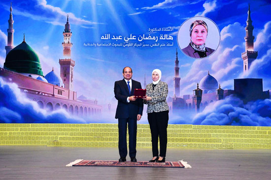 الرئيس السيسي يشهد الاحتفال بذكرى المولد النبوى الشريف (13)