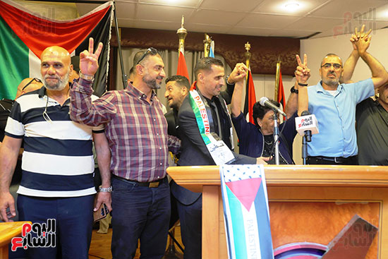 فعالية دعم الأسرى الفلسطينيين بنقابة الصحفيين (21)