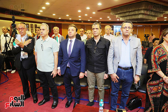 فعالية دعم الأسرى الفلسطينيين بنقابة الصحفيين (13)