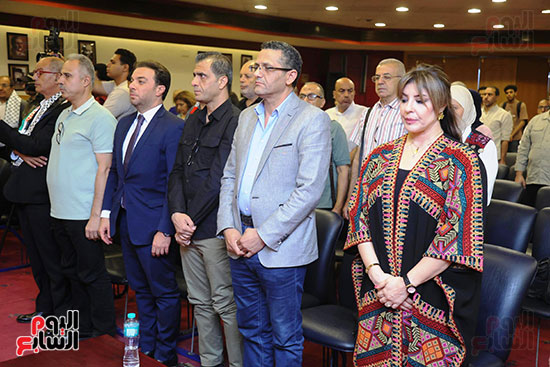 فعالية دعم الأسرى الفلسطينيين بنقابة الصحفيين (10)