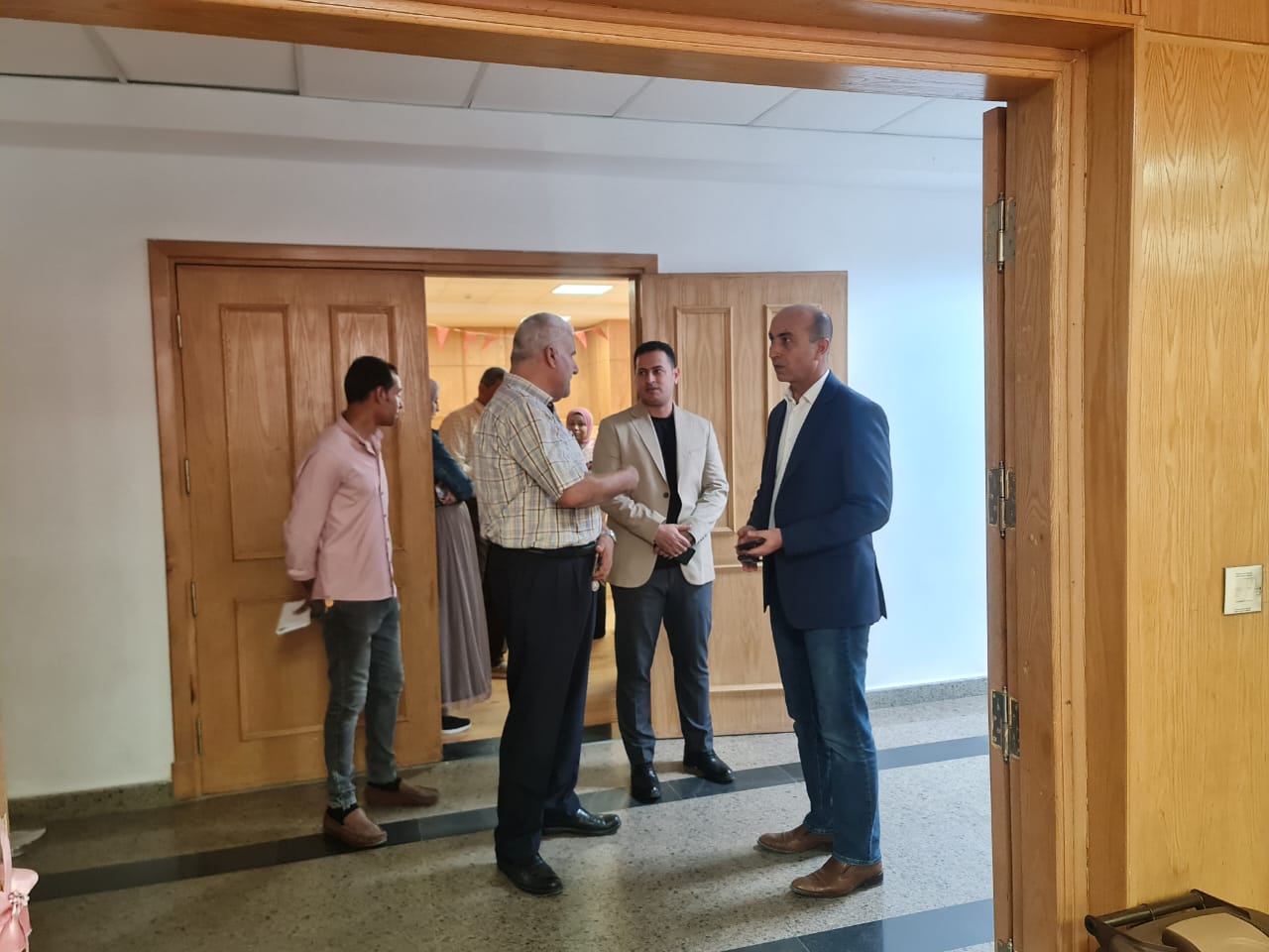 جولة رئيس جامعة دمنهور (4)