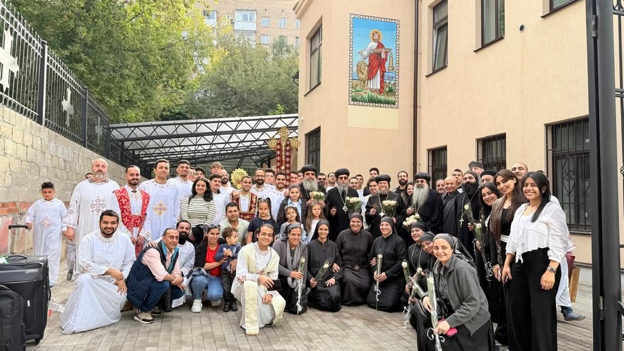 افتتاح جلسات لجنة العلاقات بين الكنيستين القبطية  والروسية (1)