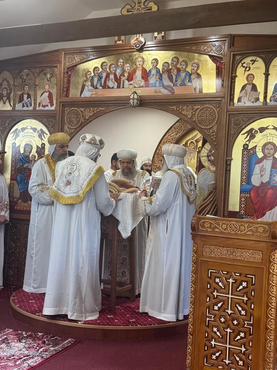 افتتاح جلسات لجنة العلاقات بين الكنيستين القبطية  والروسية (3)