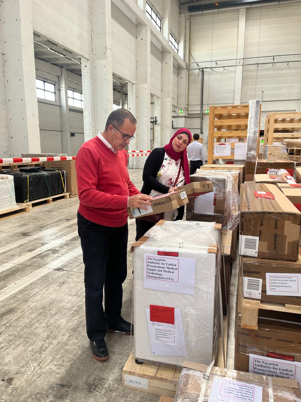 وفد وزارة التضامن  يزور ألمانيا لمتابعة  مشروع توطين صناعة الأطراف الصناعية