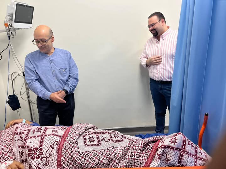 رئيس إقليم الصعيد يتفقد العمل بمستشفى السباعية رئيس إقليم الصعيد يتفقد العمل بمستشفى السباعية