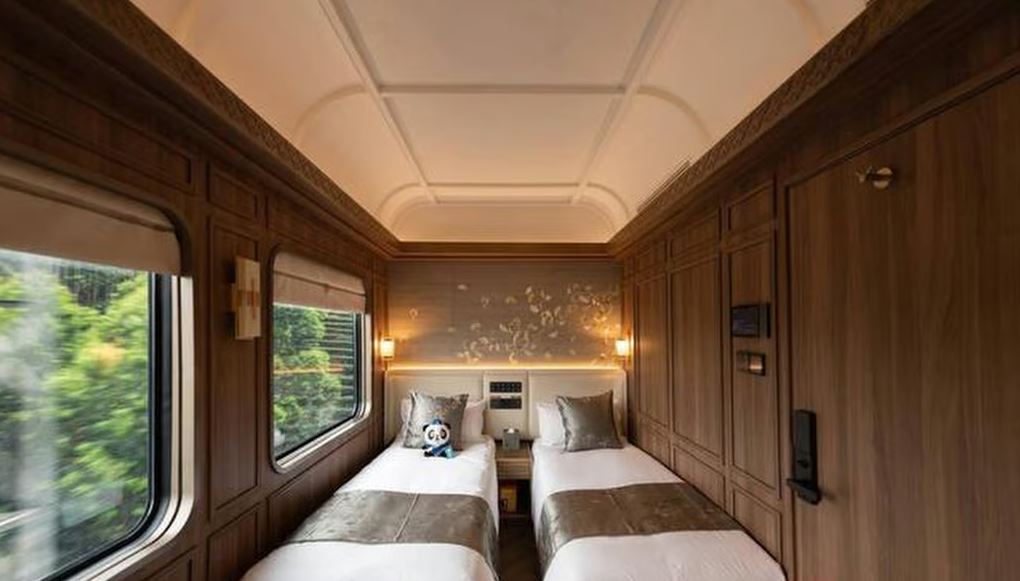 غرف النوم في القطار