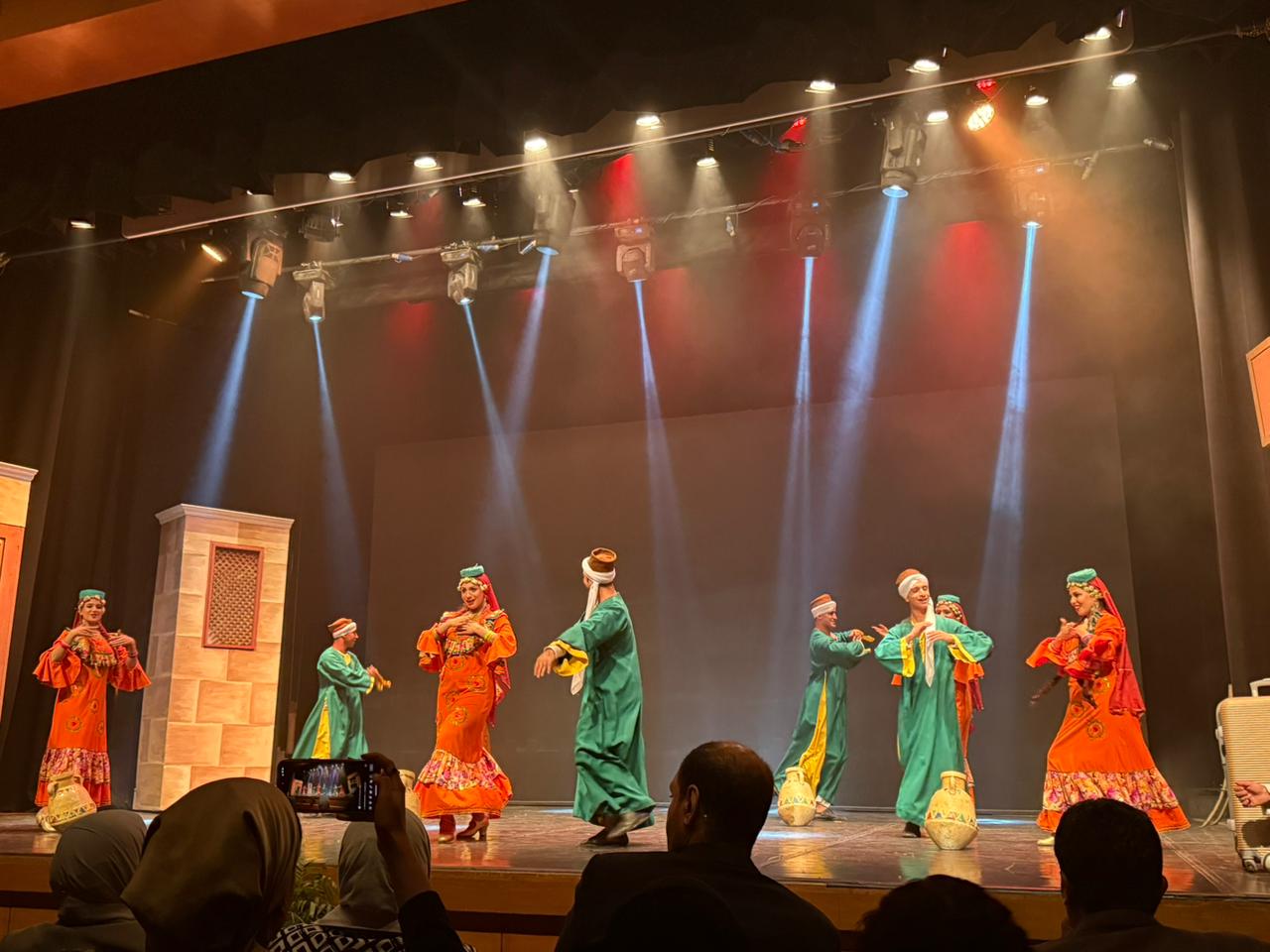 وزيرا الثقافة والشباب والرياضة يفتتحان المرحلة السادسة لمشروع المواجهة والتجوال (4)