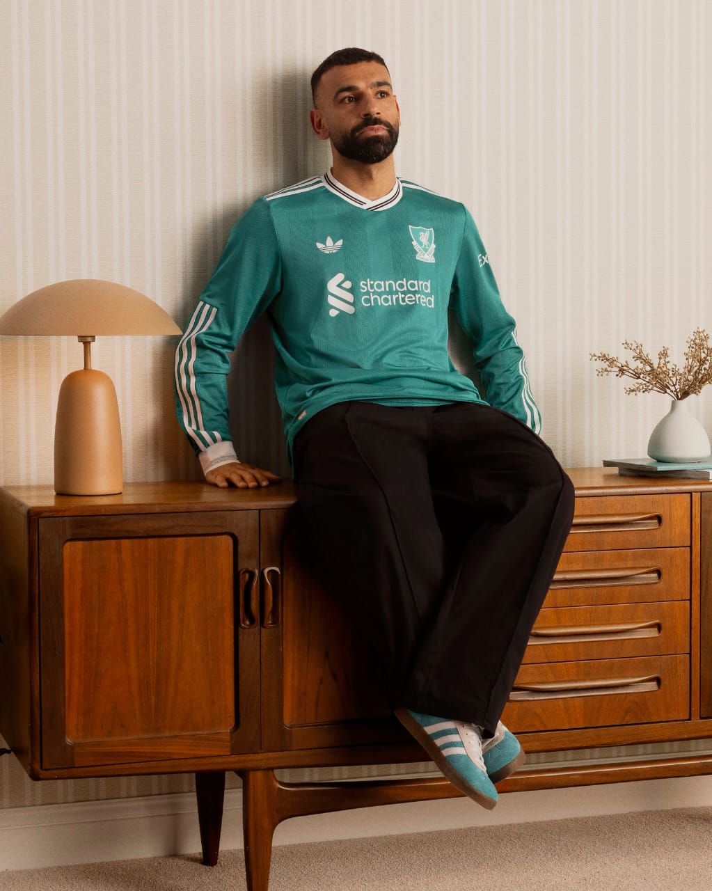 صلاح بقميص ليفربول الثالث