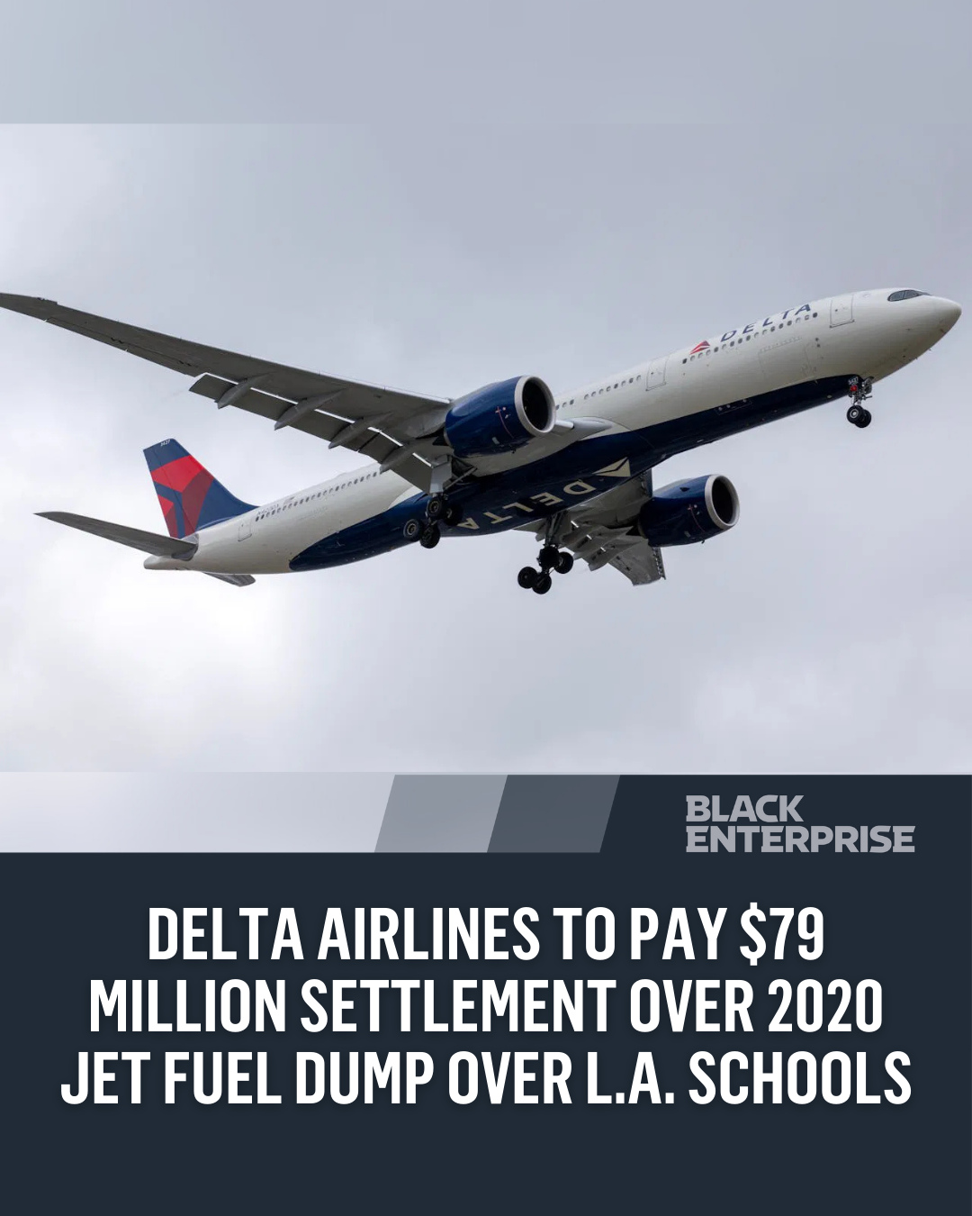 شركة دلتا تسوى قضية إلقاء الوقود