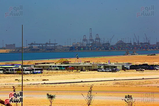 ميناء السخنة واعمال التطوير ميناء السخنة واعمال التطوير