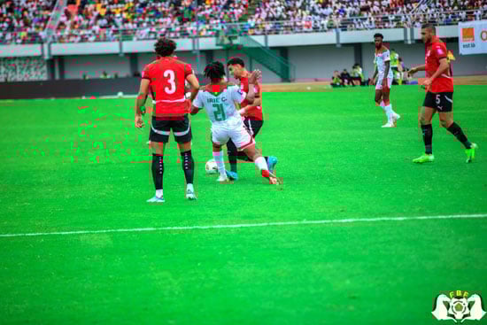 جانب من المباراة جانب من المباراة