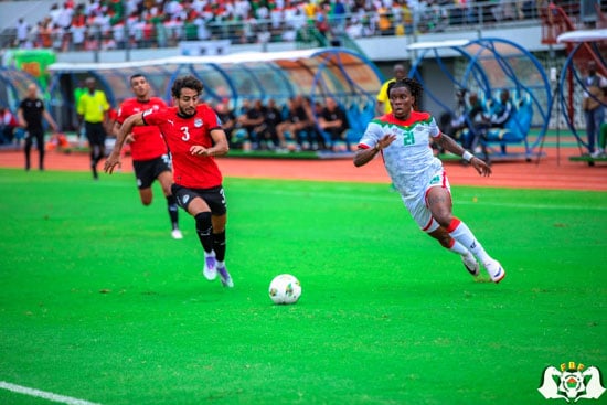 لقاء منتخب مصر وبوركينا فاسو محمد هانى
