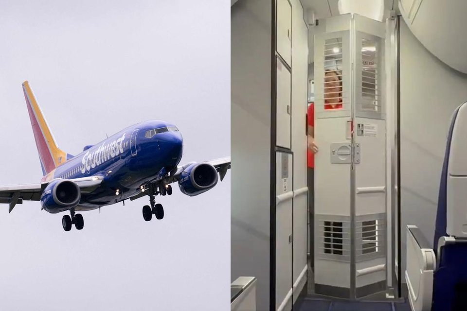 حاجز أمنى جديد فى طائرات ساوث ويست