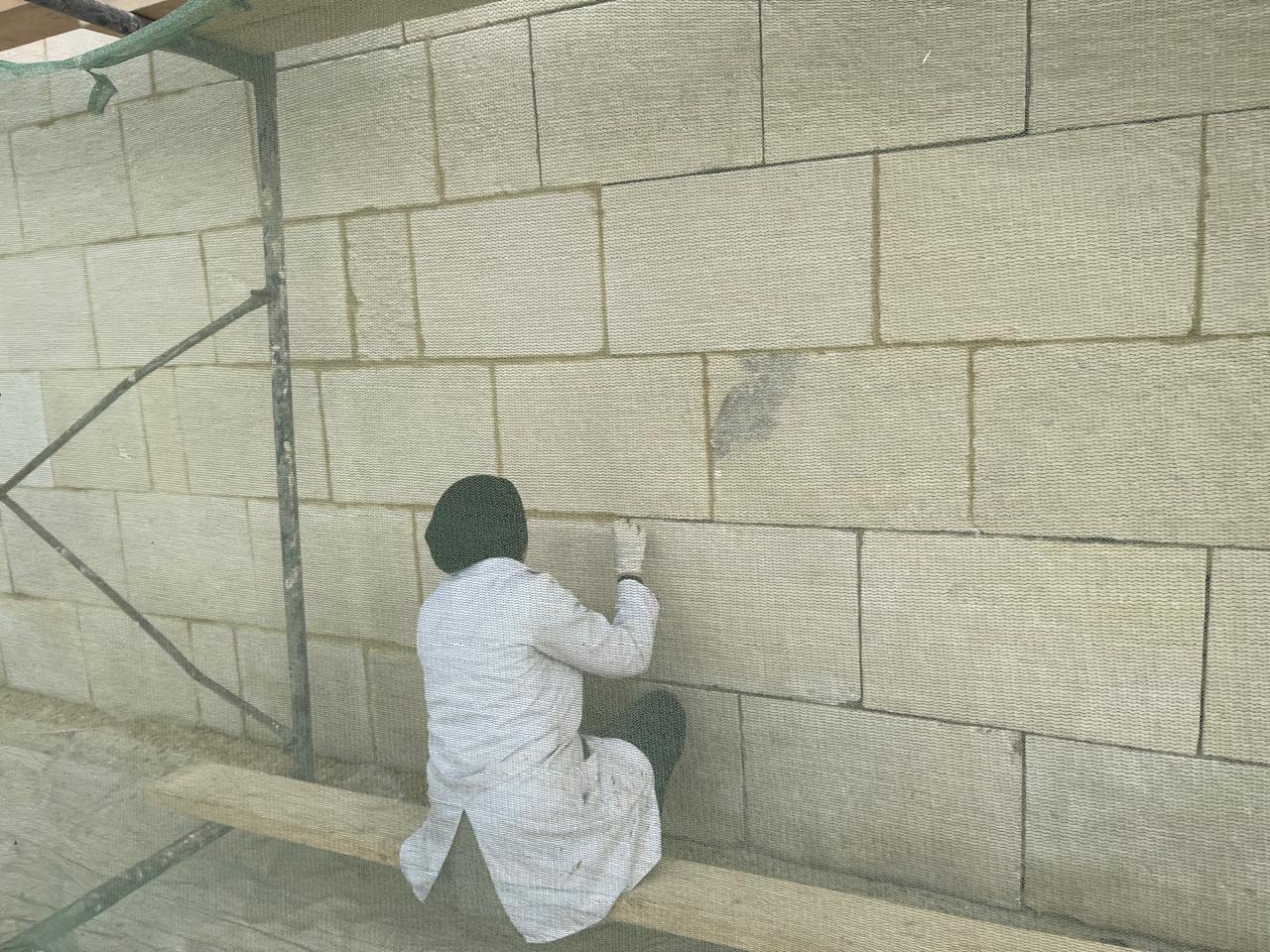 ترميم سور مجرى العيون