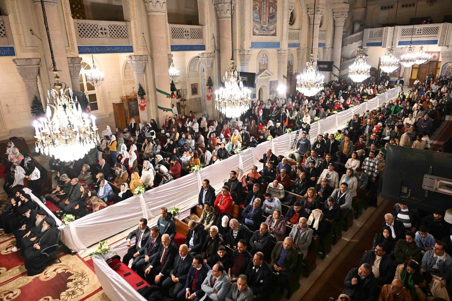 جانب من القداس