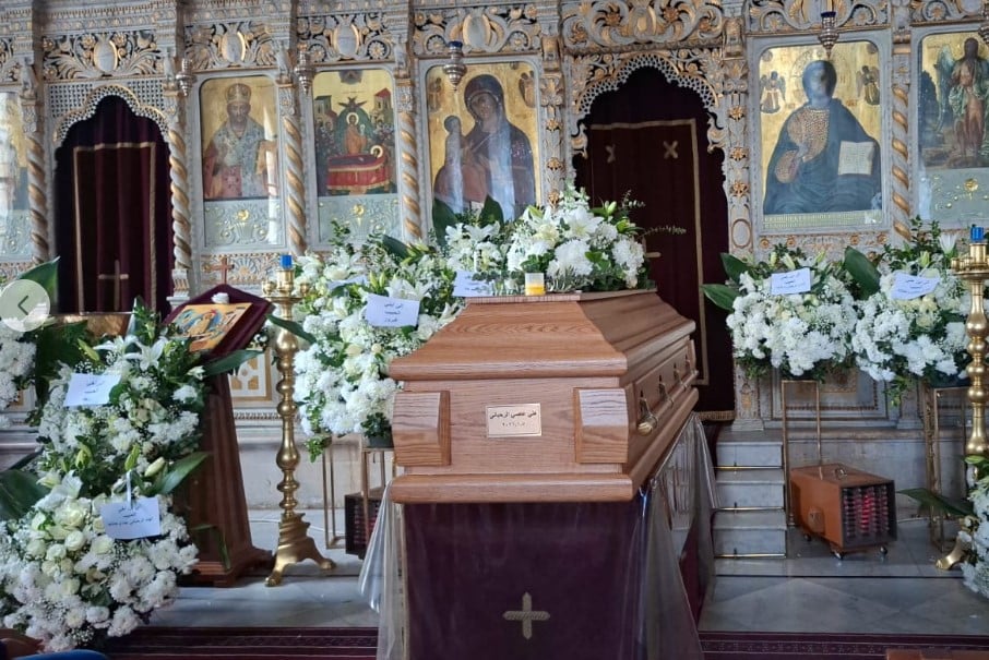 جنازة نجل فيروز 