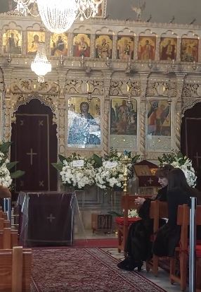 جنازة هلي الرحباني ابن فيروز وعاصي الرحباني