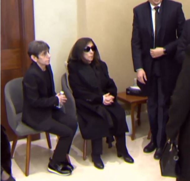 فيروز تتلقي عزاء ابنها هلي الرحباني