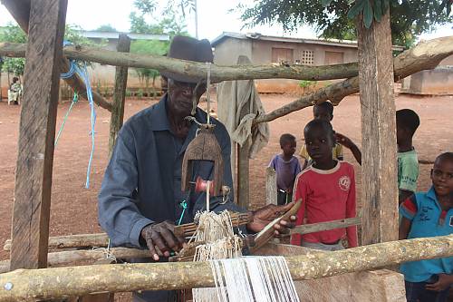 نسج القماش الملفوف