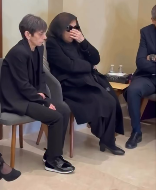 بكاء فيروز فى وداع ابنها هلي الرحباني