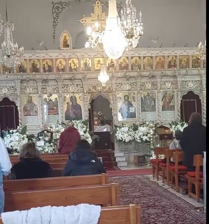 جنازة هلي الرحباني نجل السيدة فيروز