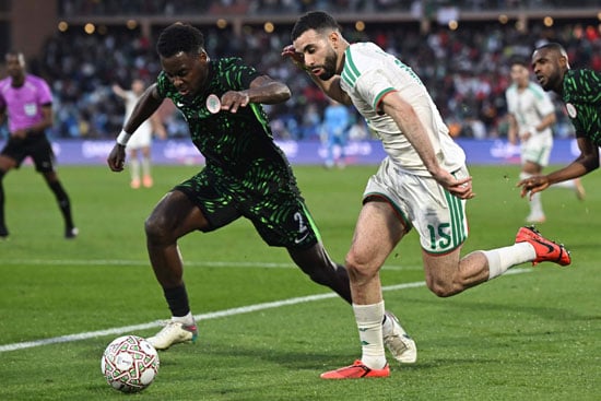 الجزائر ضد نيجيريا كأس أمم أفريقيا