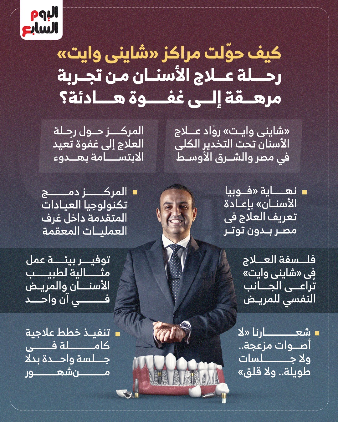 شايني وايت رواد علاج الأسنان تحت التخدير الكلي